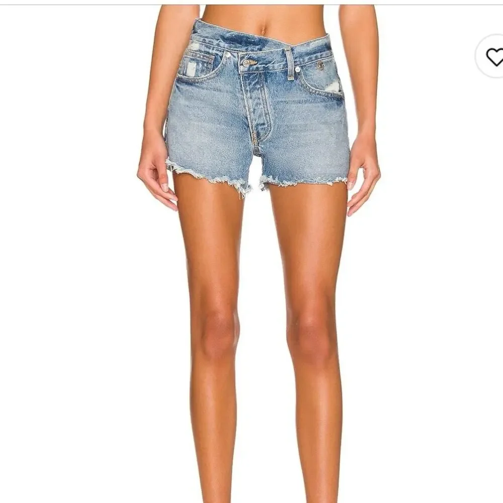 EB denim Jeanette Crossover Jean Shorts 24